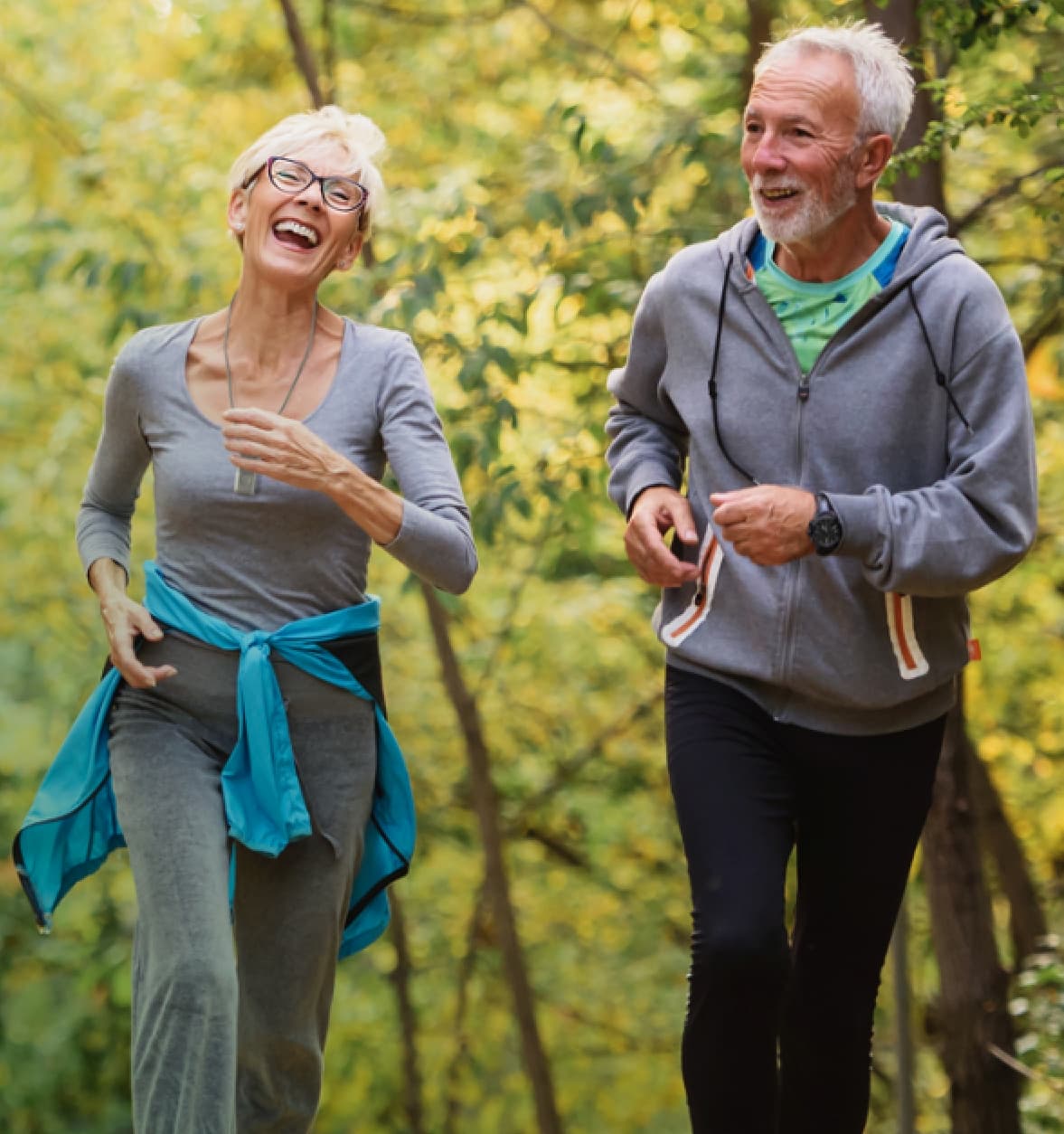 Couple Jogging