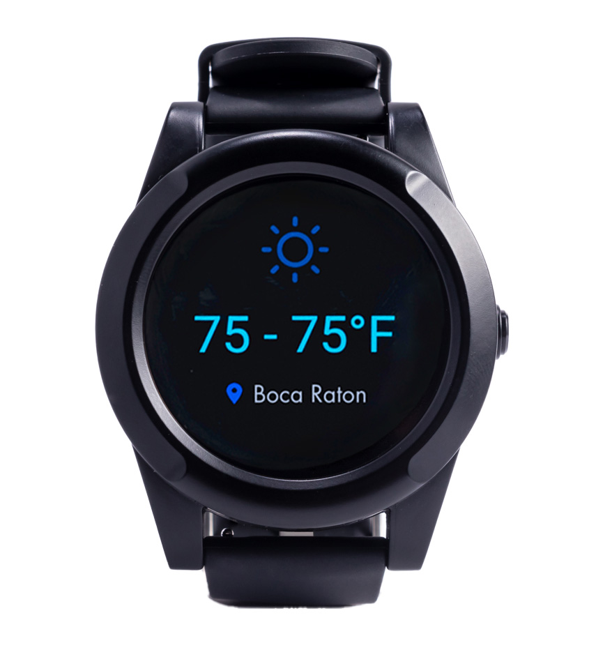 smartwatch weather