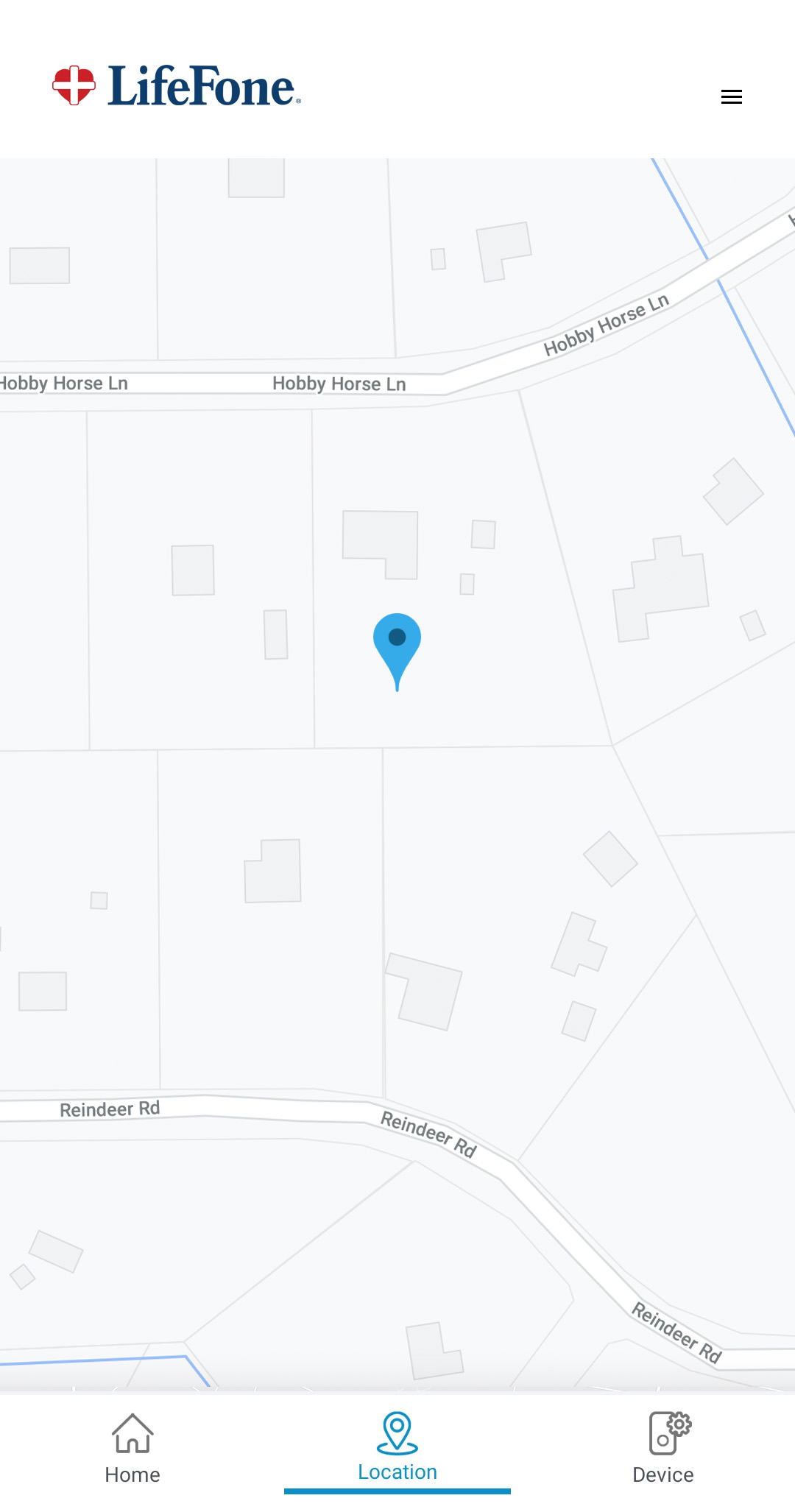 Caregiver App - Map View